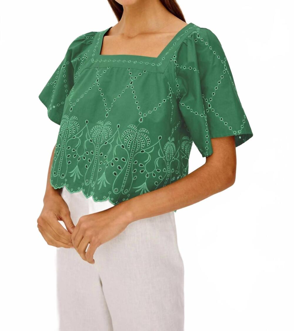 NEW RAILS laine top in clover